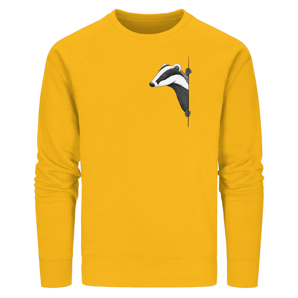 Lässiger Dachs Meister Grimbart - Organic Basic Unisex Sweatshirt