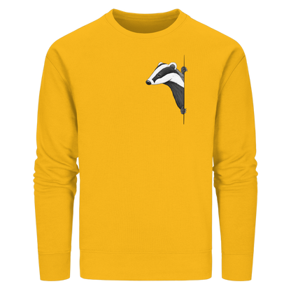 Lässiger Dachs Meister Grimbart - Organic Basic Unisex Sweatshirt