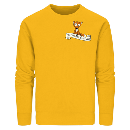 Oh For Fox Sake – Um Fuchses Willen - Organic Basic Unisex Sweatshirt