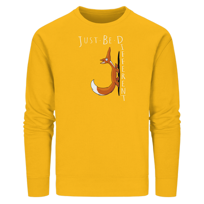 Just Be Different | Sei Anders, kleiner Fuchs - Organic Basic Unisex Sweatshirt