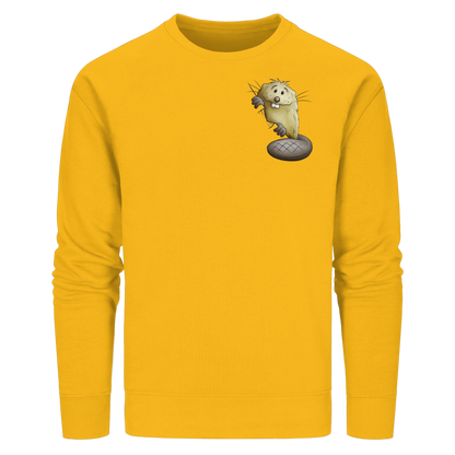 Lustiger frecher Biber - Organic Basic Unisex Sweatshirt