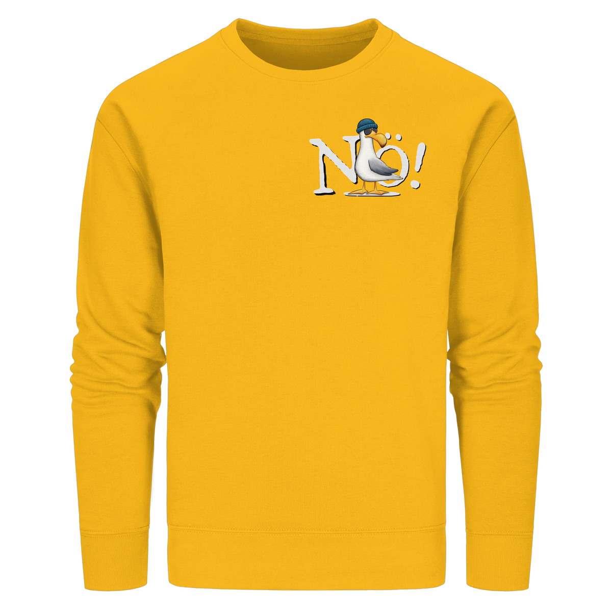 Nö Kein Bock Möwe - Organic Basic Unisex Sweatshirt