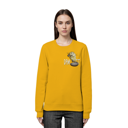 Dam It Verdammt Lustiger Biber - Organic Basic Unisex Sweatshirt