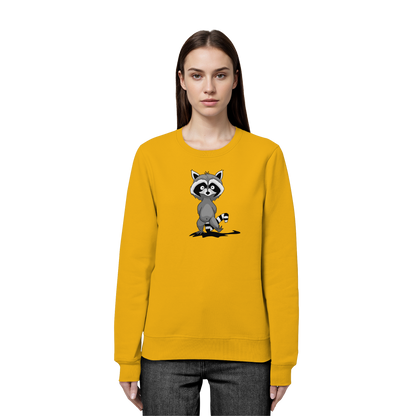 Frecher kleiner Waschbär - Organic Basic Unisex Sweatshirt