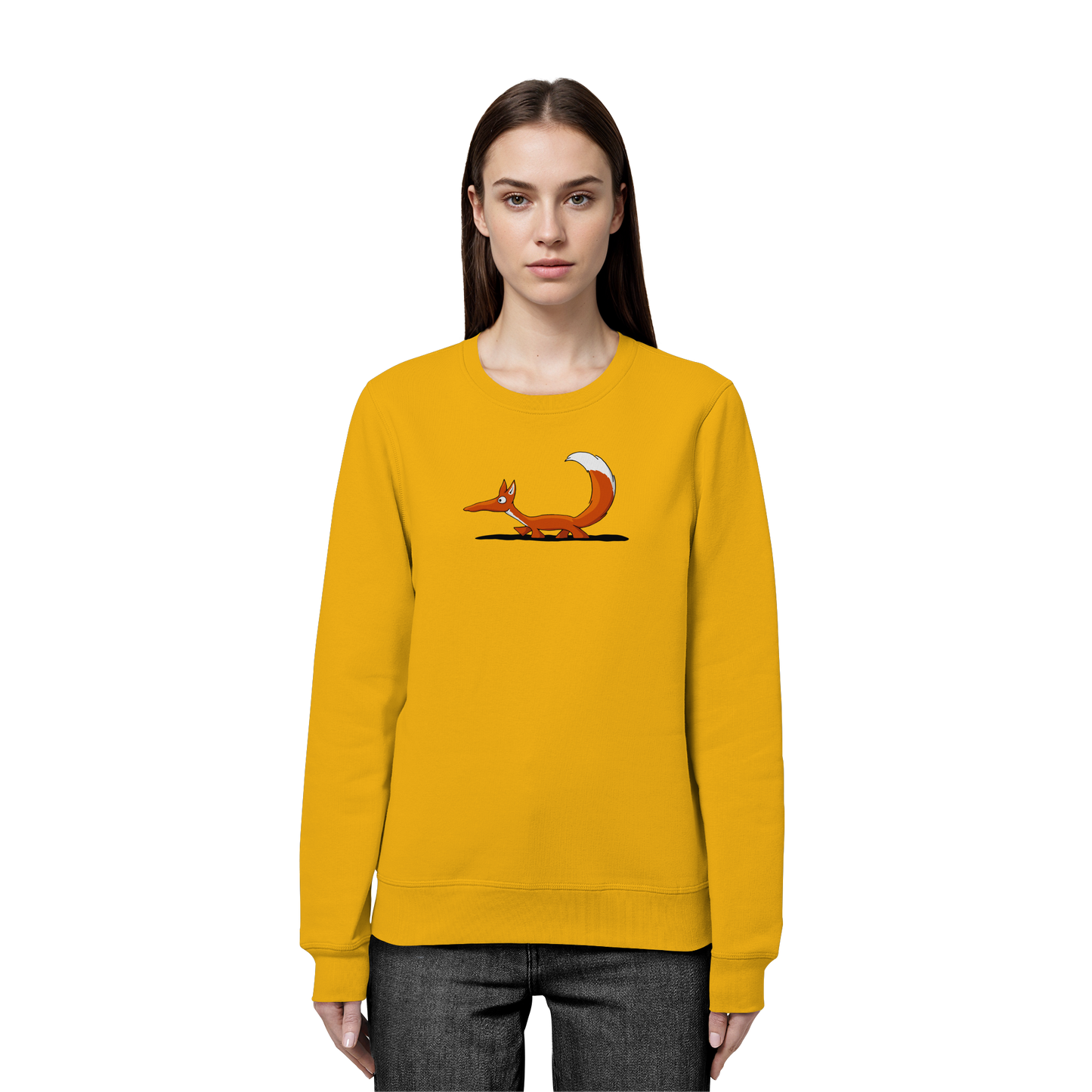 Lässiger cooler Fuchs | Mr. Fox, der Schleicher - Organic Basic Unisex Sweatshirt