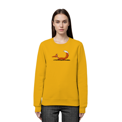 Lässiger cooler Fuchs | Mr. Fox, der Schleicher - Organic Basic Unisex Sweatshirt