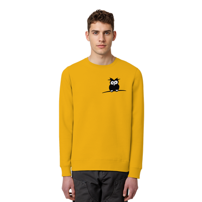 Kleine struppige Eule - Organic Basic Unisex Sweatshirt