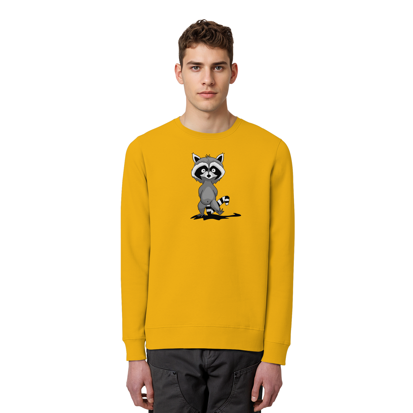 Frecher kleiner Waschbär - Organic Basic Unisex Sweatshirt