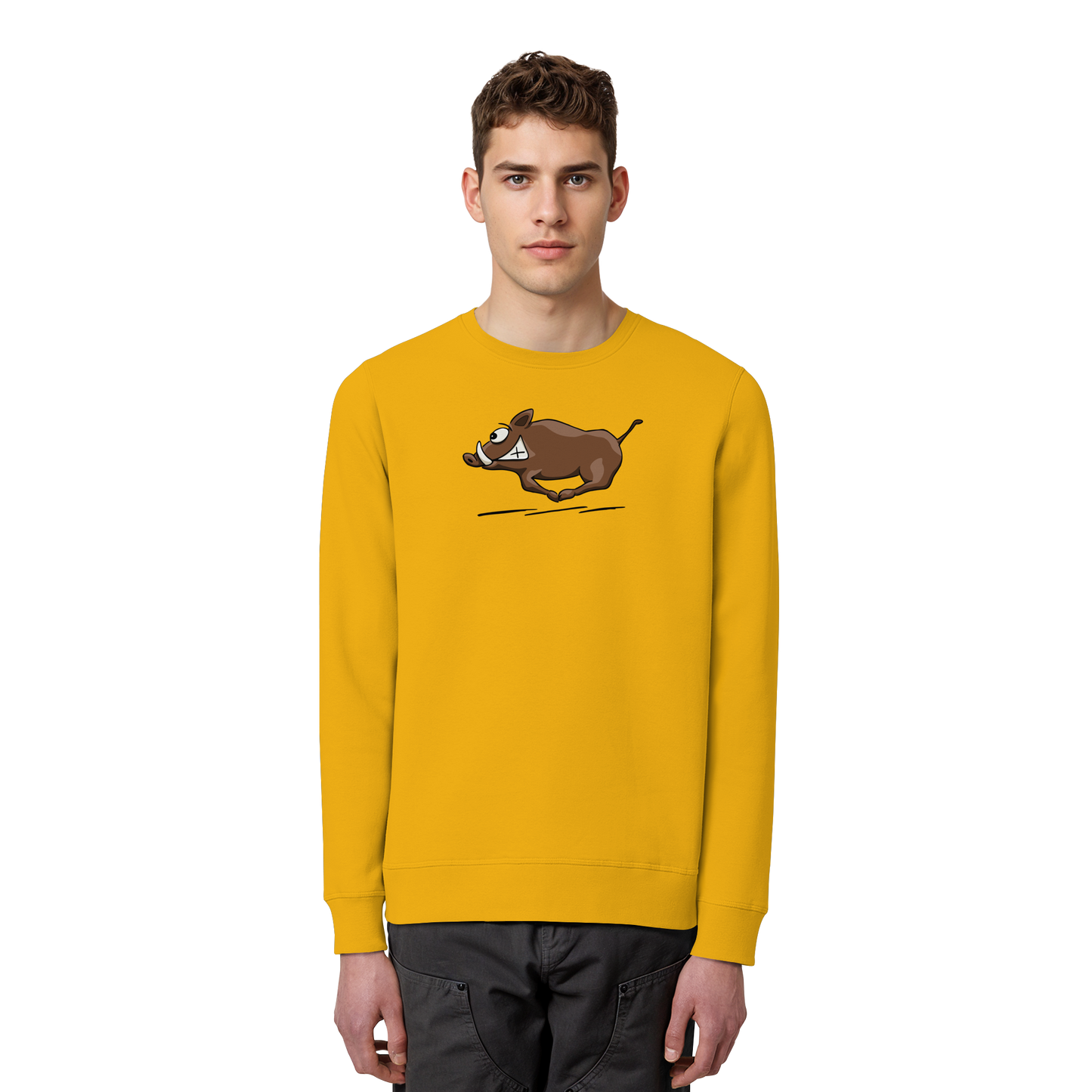 sauwildes Wildschwein | Wildsau  - Organic Basic Unisex Sweatshirt