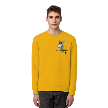 Lustiger lässiger Esel - Organic Basic Unisex Sweatshirt