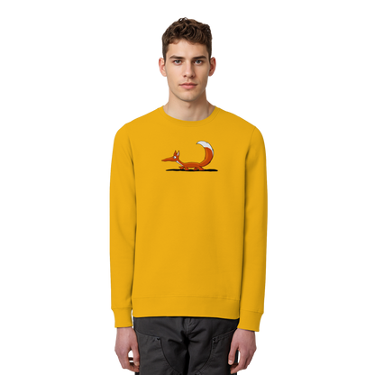 Lässiger cooler Fuchs | Mr. Fox, der Schleicher - Organic Basic Unisex Sweatshirt