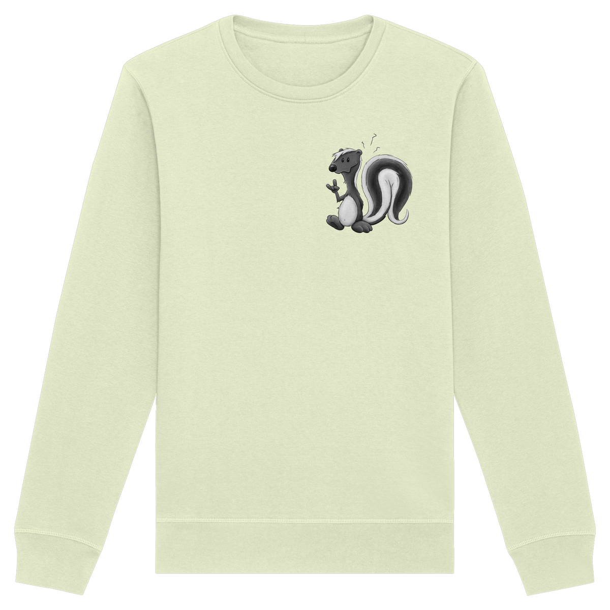 Lustig stinkiges Stinktier - Organic Basic Unisex Sweatshirt