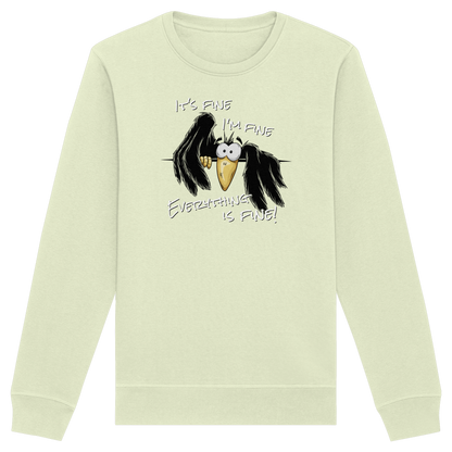 I’m Fine Rabe | Alles Gut Krähe - Organic Basic Unisex Sweatshirt