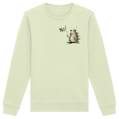 Nö! Grummeliger Igel - Organic Basic Unisex Sweatshirt