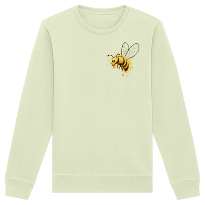 Lässige kleine Honig-Biene - Organic Basic Unisex Sweatshirt