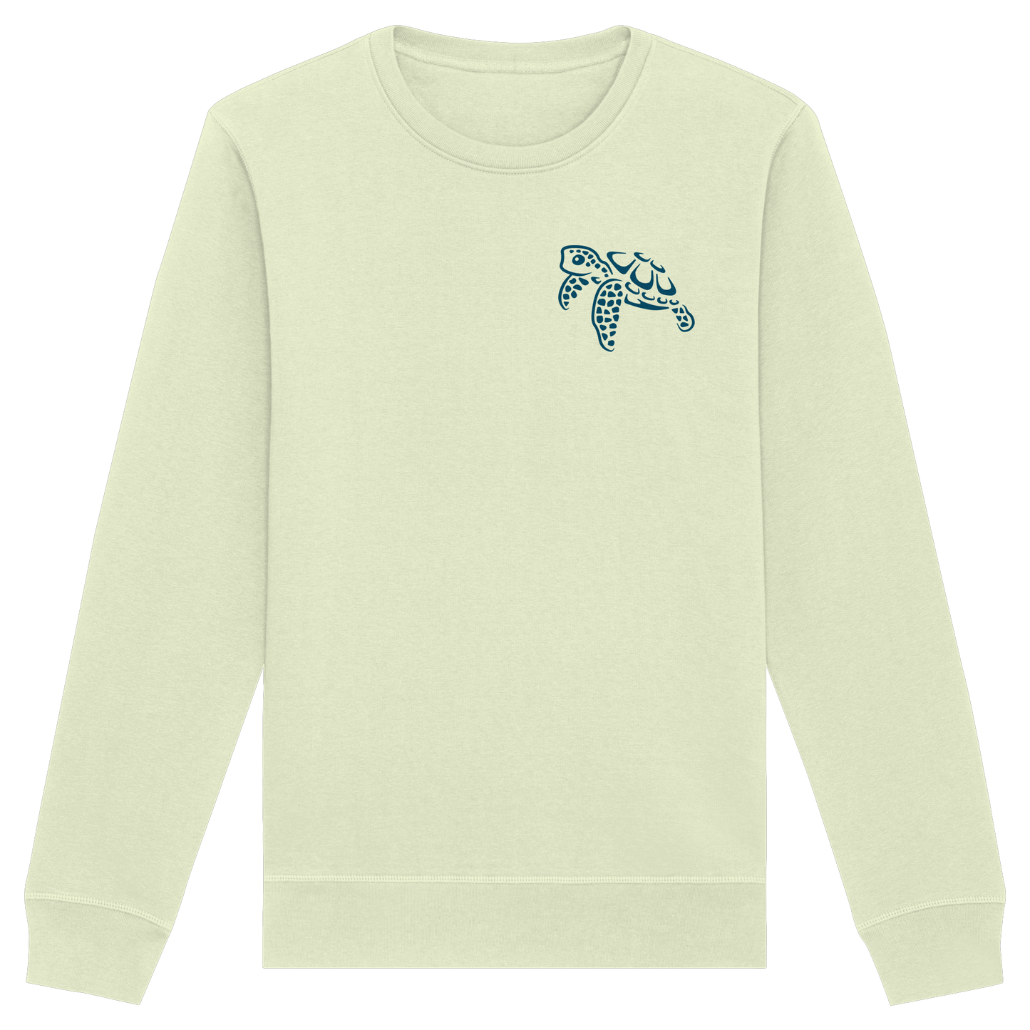 Lässig lustige Wasserschildkröte - Organic Basic Unisex Sweatshirt