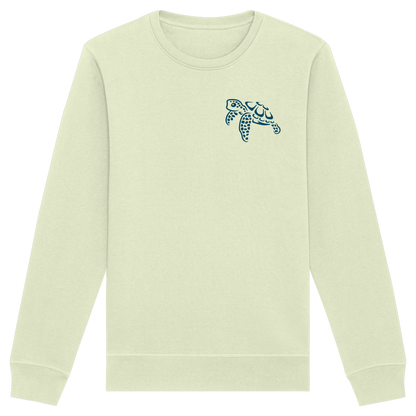 Lässig lustige Wasserschildkröte - Organic Basic Unisex Sweatshirt