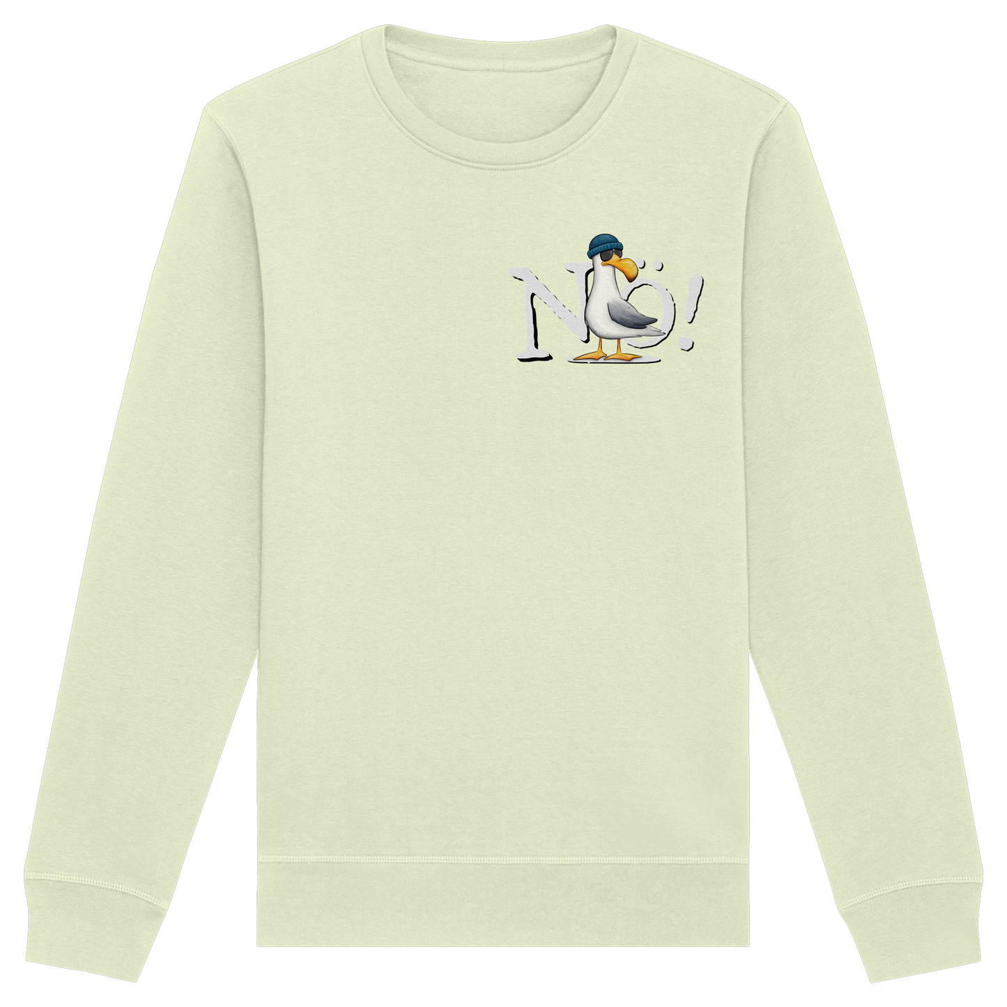 Nö Kein Bock Möwe - Organic Basic Unisex Sweatshirt