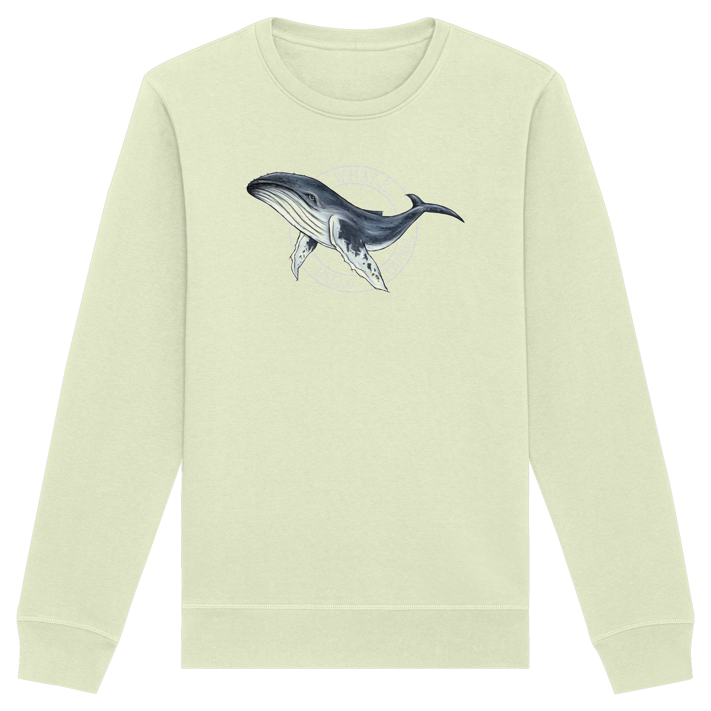 Whale, Hello There | Buckelwal - Organic Basic Unisex Sweatshirt