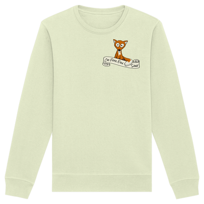 Oh For Fox Sake – Um Fuchses Willen - Organic Basic Unisex Sweatshirt