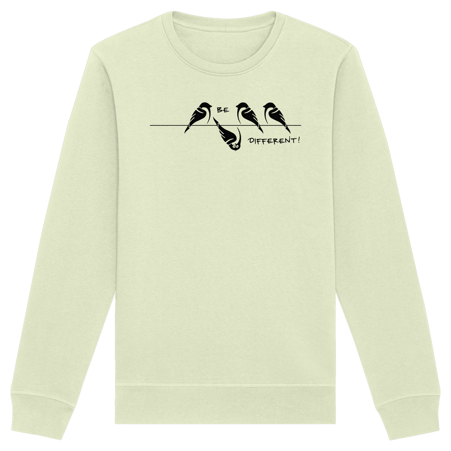 Sei anders, kleiner Spatz - Organic Basic Unisex Sweatshirt