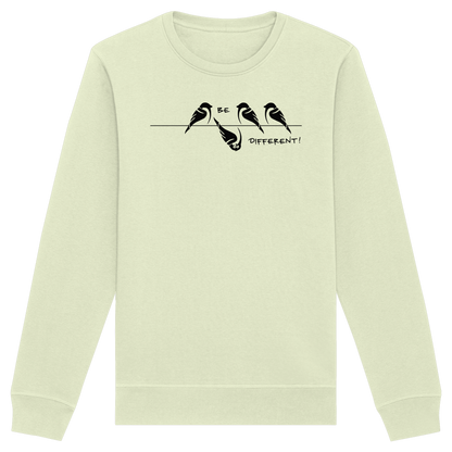 Sei anders, kleiner Spatz - Organic Basic Unisex Sweatshirt