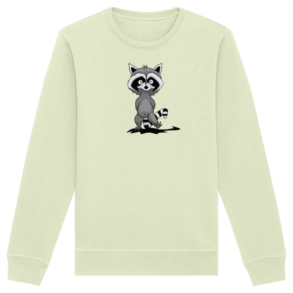 Frecher kleiner Waschbär - Organic Basic Unisex Sweatshirt
