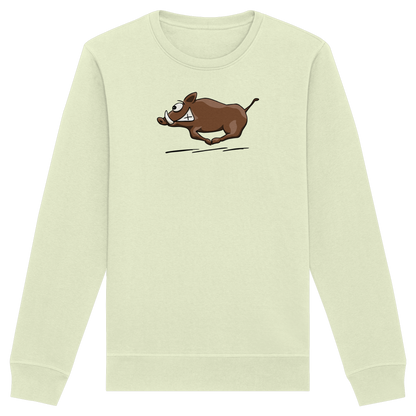 sauwildes Wildschwein | Wildsau  - Organic Basic Unisex Sweatshirt