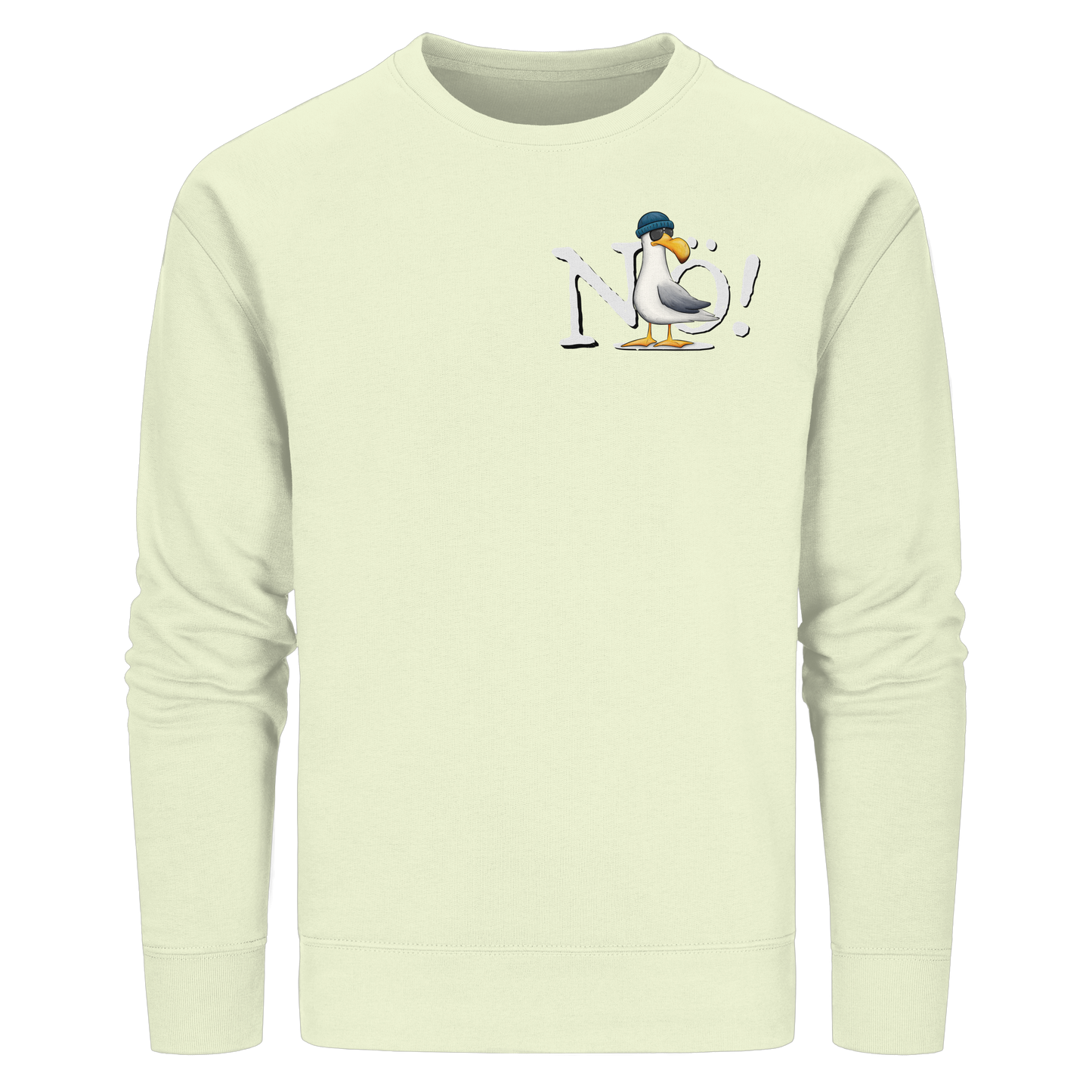 Nö Kein Bock Möwe - Organic Basic Unisex Sweatshirt