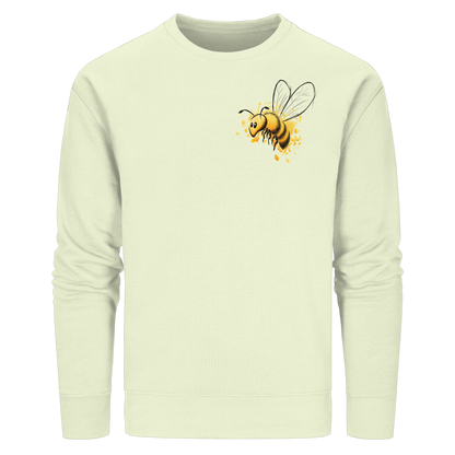 Lässige kleine Honig-Biene - Organic Basic Unisex Sweatshirt