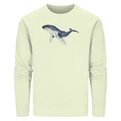 Whale, Hello There | Buckelwal - Organic Basic Unisex Sweatshirt