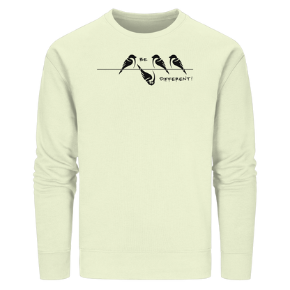 Sei anders, kleiner Spatz - Organic Basic Unisex Sweatshirt