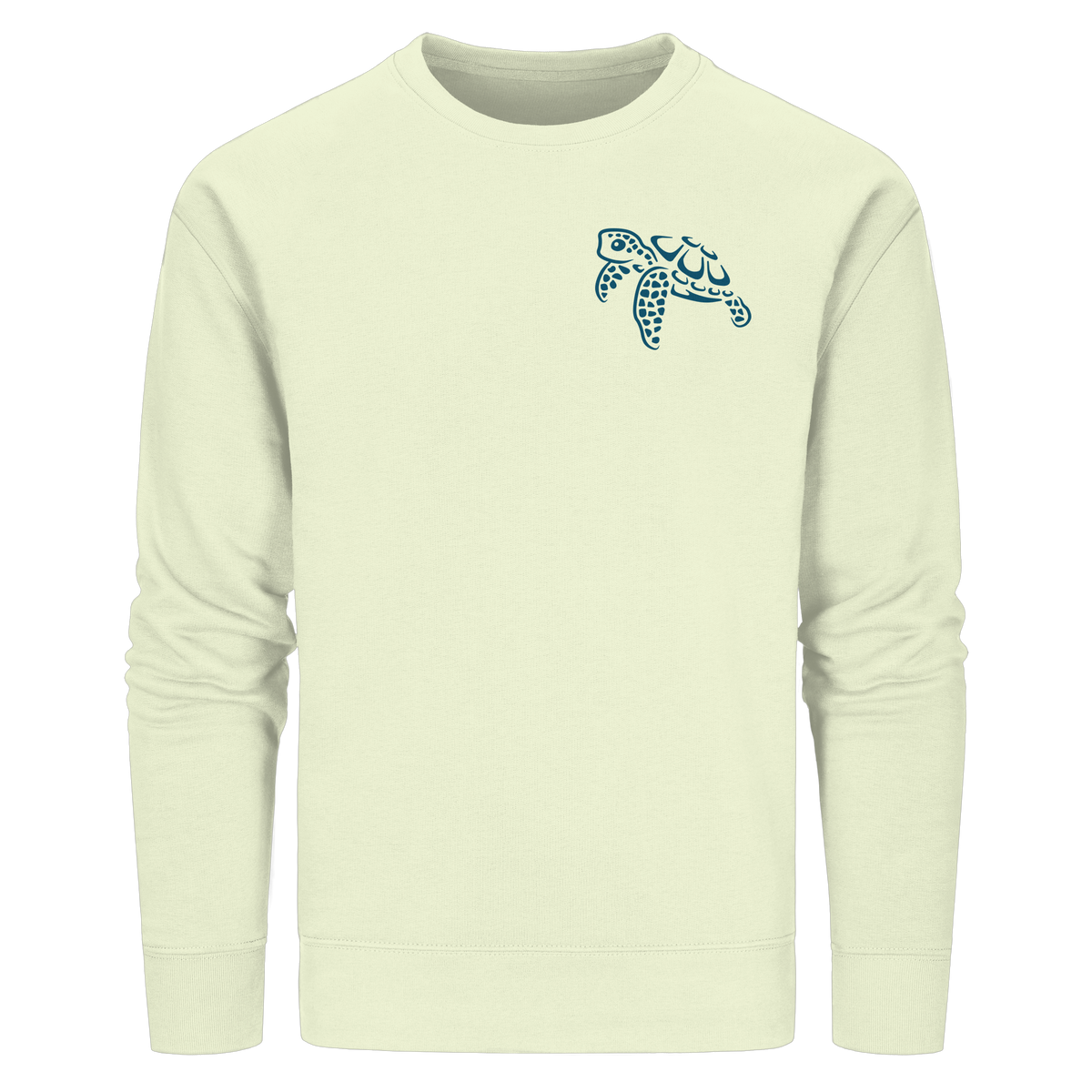 Lässig lustige Wasserschildkröte - Organic Basic Unisex Sweatshirt