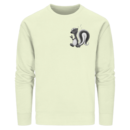 Lustig stinkiges Stinktier - Organic Basic Unisex Sweatshirt