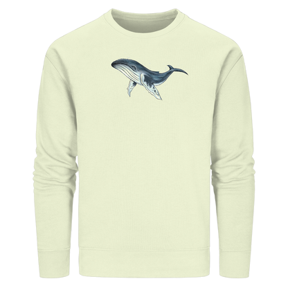 Tiefsee Ozean-Riese Buckelwal - Organic Basic Unisex Sweatshirt
