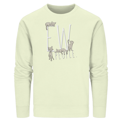 Ew, People. Sarkastische Katzen - Organic Basic Unisex Sweatshirt