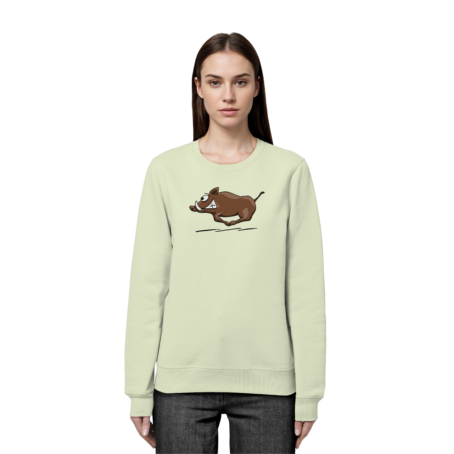 sauwildes Wildschwein | Wildsau  - Organic Basic Unisex Sweatshirt