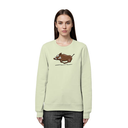 sauwildes Wildschwein | Wildsau  - Organic Basic Unisex Sweatshirt