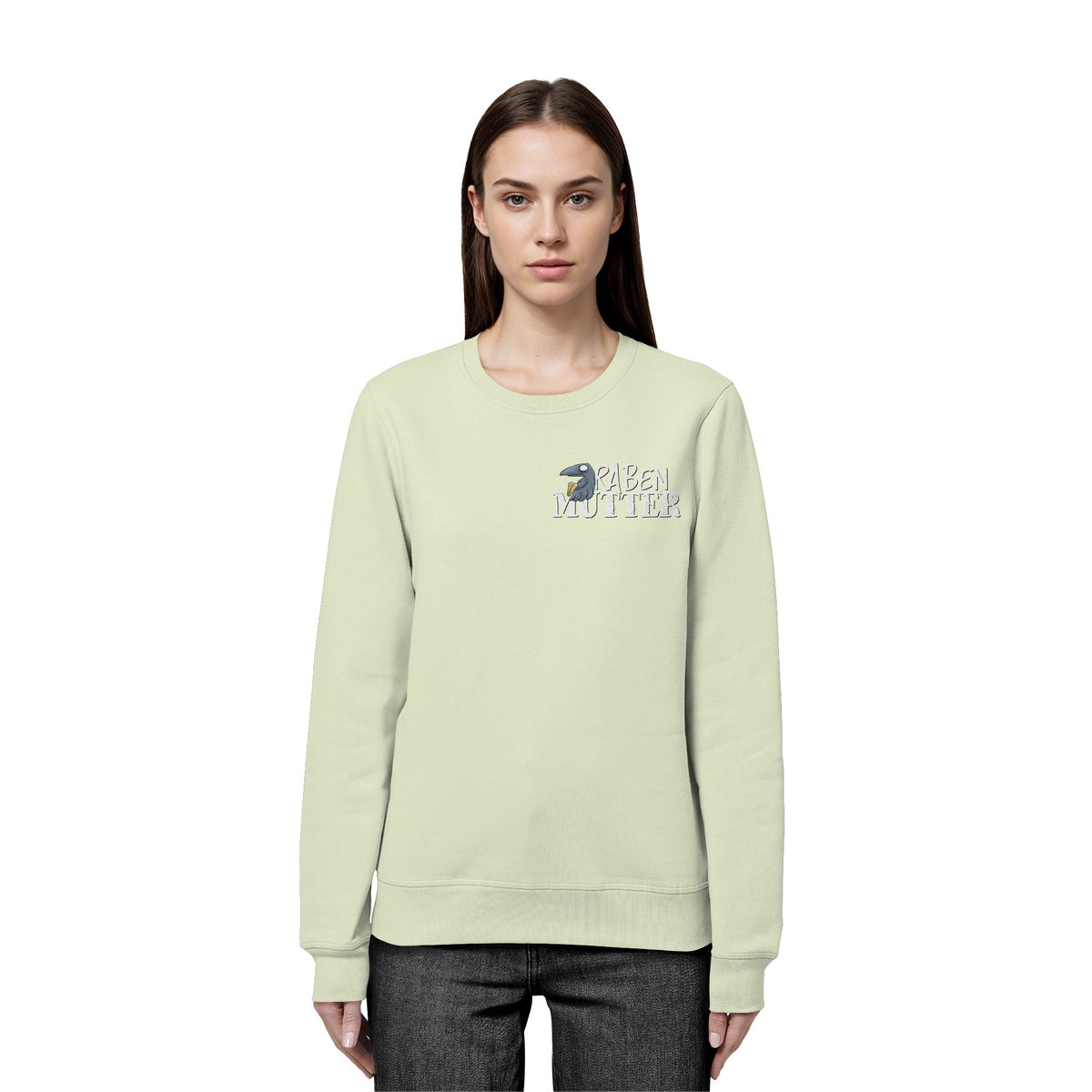 Rabenmutter Krähenmama - Organic Basic Unisex Sweatshirt