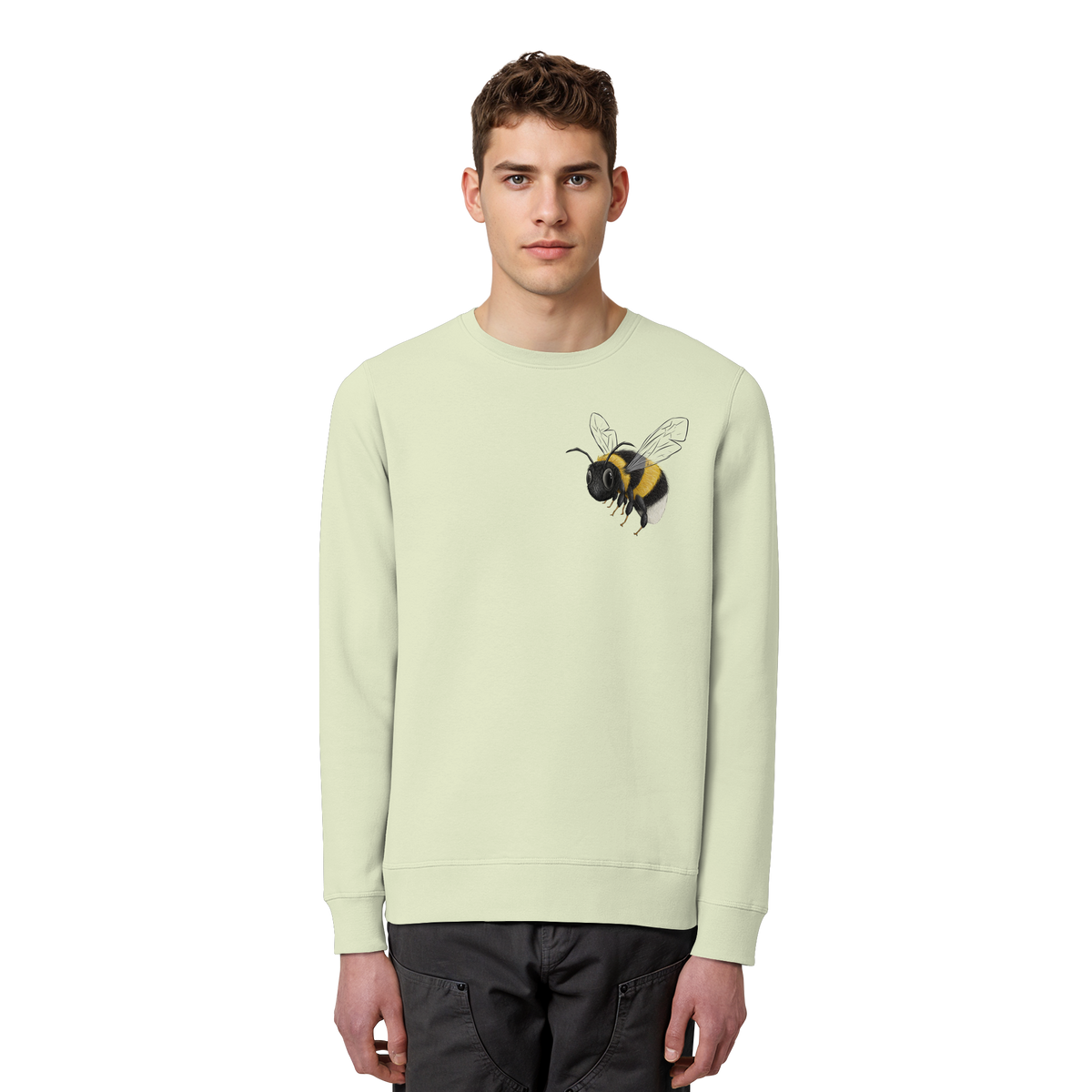 Kleine brummige Hummel - Organic Basic Unisex Sweatshirt