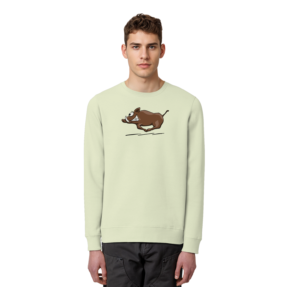 sauwildes Wildschwein | Wildsau  - Organic Basic Unisex Sweatshirt