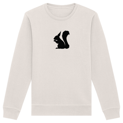 Eichhörnchen Silhouette - Organic Basic Unisex Sweatshirt