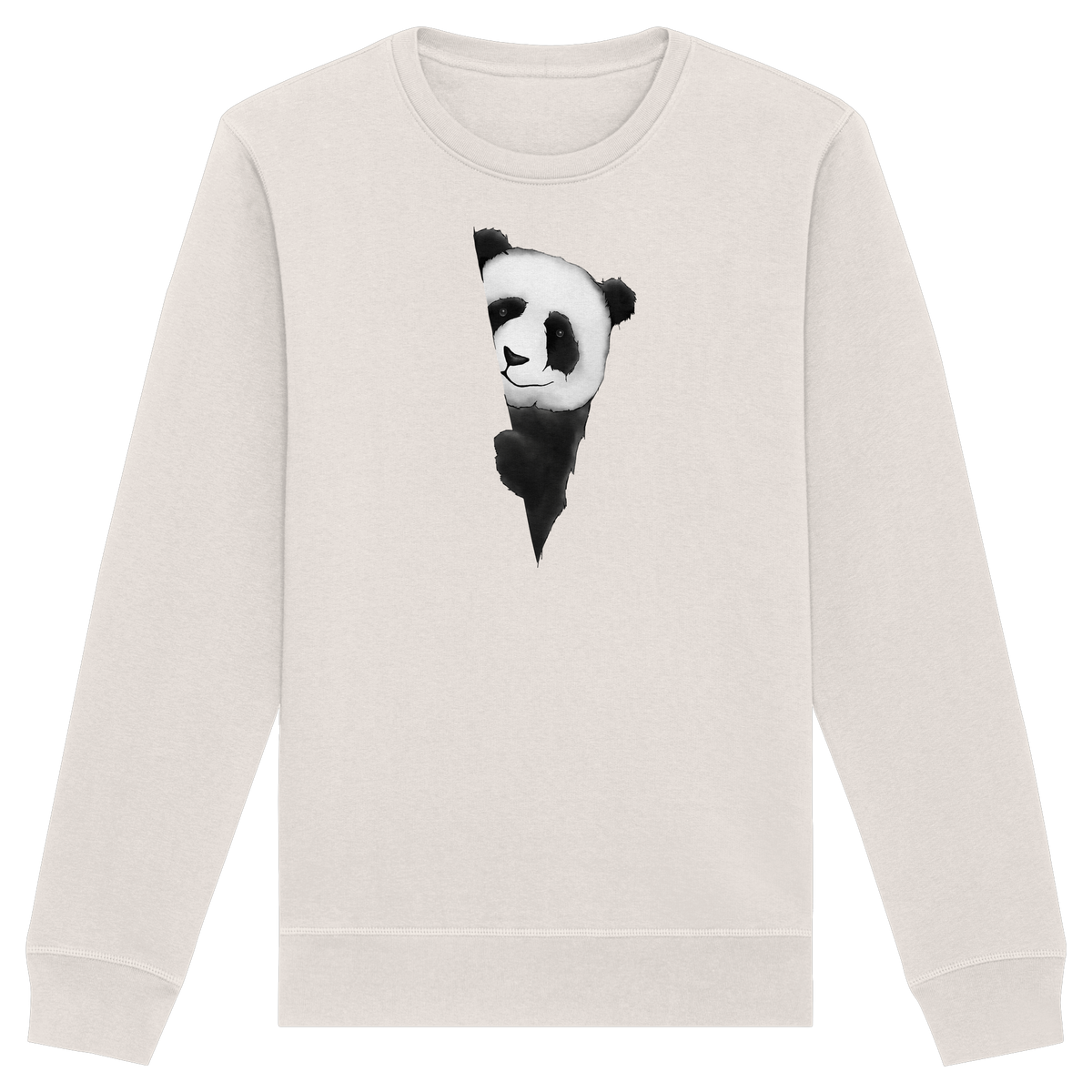 Panda Bär Illustration - Organic Basic Unisex Sweatshirt