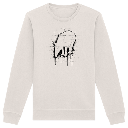 Urban Street Art Tapir Silhouette - Organic Basic Unisex Sweatshirt