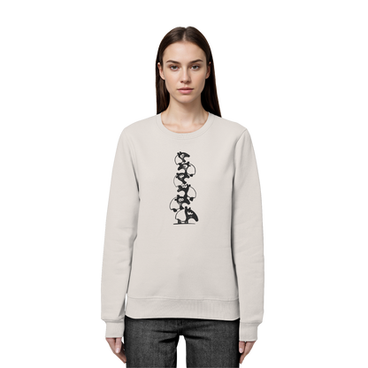Lustiger Haufen aus Schabracken-Tapiren - Organic Basic Unisex Sweatshirt