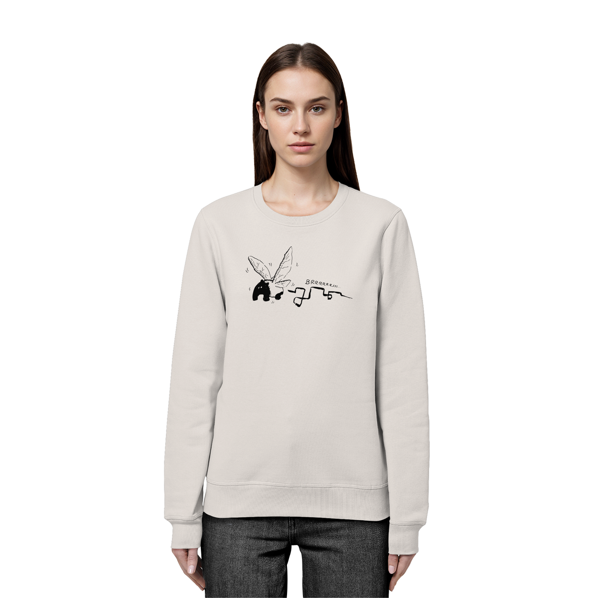 zauberhaft flatternde Tapir Fee - Organic Basic Unisex Sweatshirt