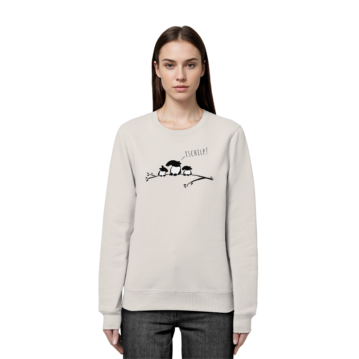 Drei kleine Tapir-Vögel - Organic Basic Unisex Sweatshirt