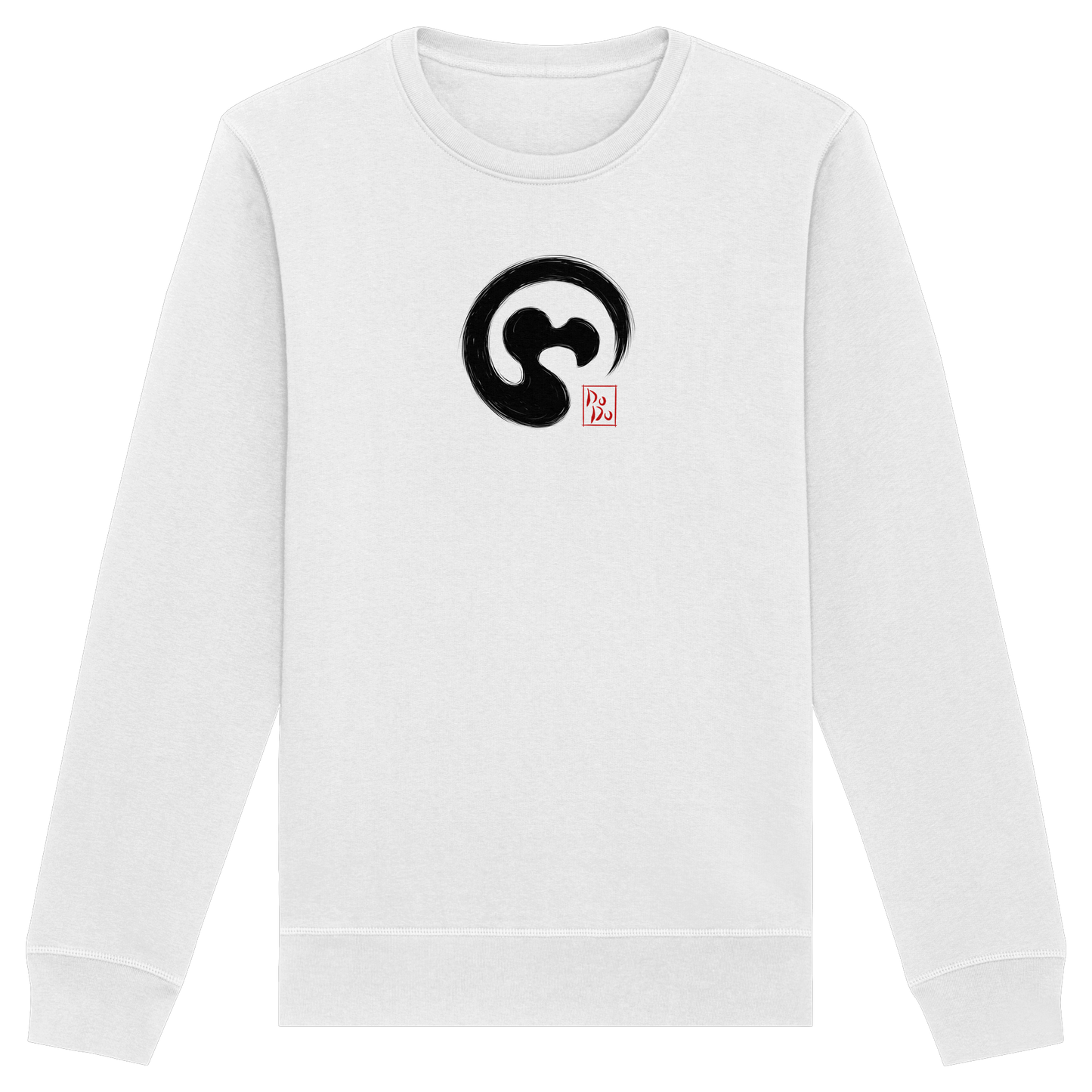 Zen Dodo im japanischen Enso Kreis - Organic Basic Unisex Sweatshirt