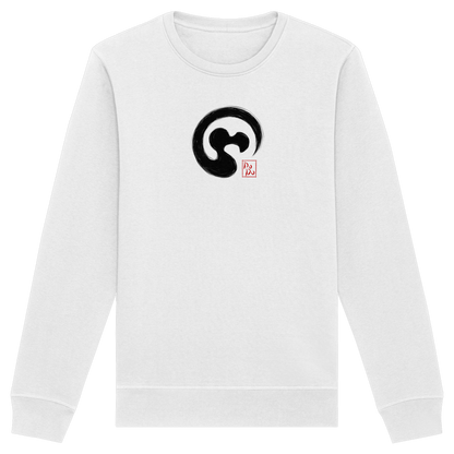 Zen Dodo im japanischen Enso Kreis - Organic Basic Unisex Sweatshirt