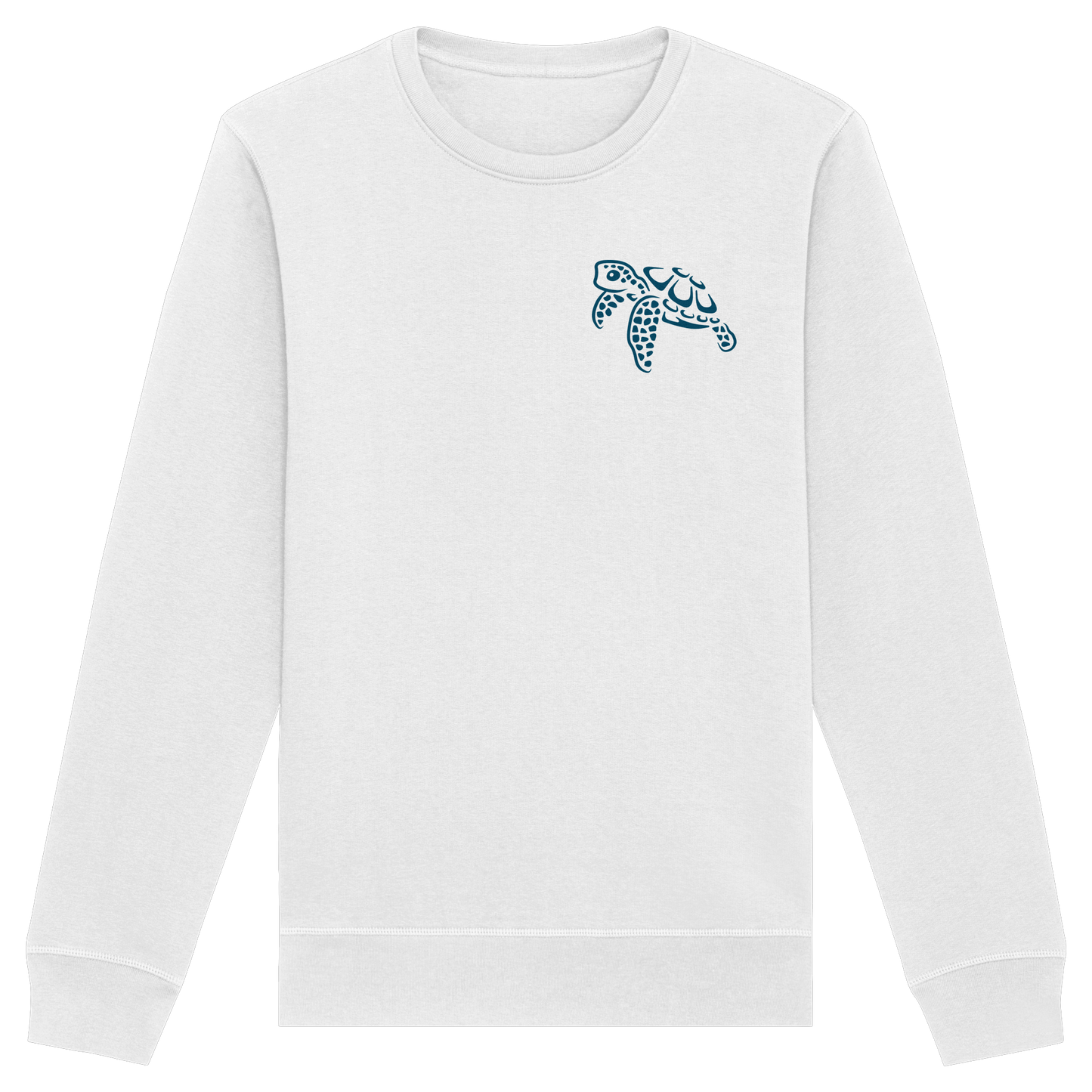 Lässig lustige Wasserschildkröte - Organic Basic Unisex Sweatshirt